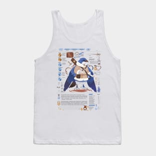 Character Sheet D&D Tank Top